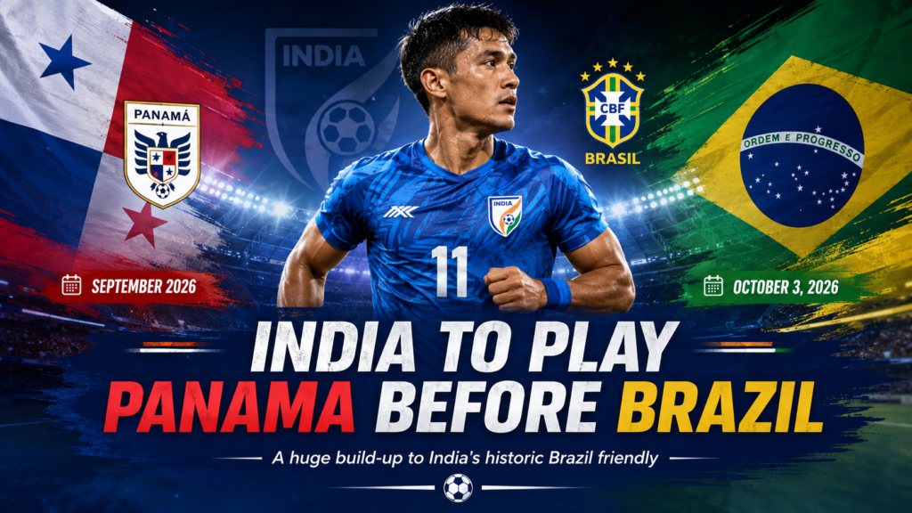 India vs panama football match – before brazil football friendly 2026