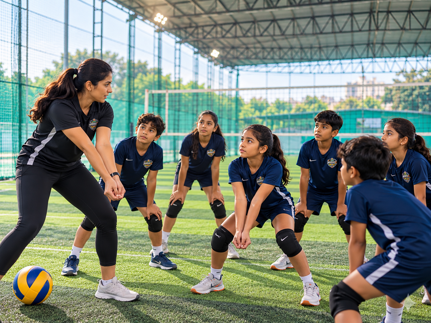Volleyball kids training academy in pcmc 6
